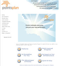 PointsPlan Incentive Plan and Custom Web Development